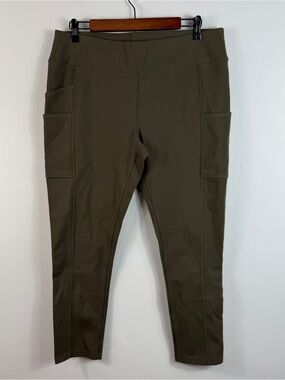 Carhartt Force Fitted Lightweight Ankle Length Legging Womens Large Green